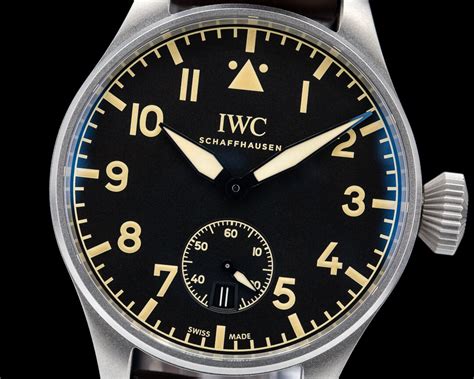 iwc 510301|IWC Big Pilot's Heritage 48mm LIMITED RARE IW510301.